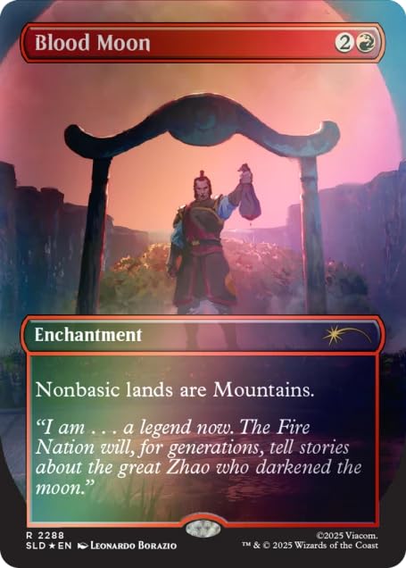 Magic the Gathering Secret Lair x Avatar: The Last Airbender